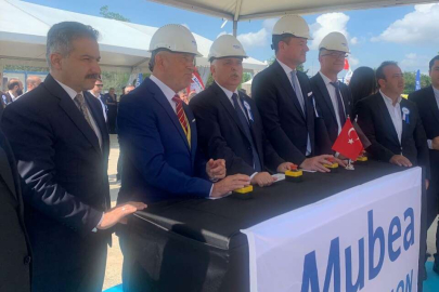 Alman sanayi devi 40 milyon Euro'luk yatırımın temelini attı