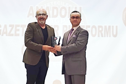 DHA Muhabiri Ercan Ata'ya 'Yılın En Başarılı Spor Habercisi' ödülü