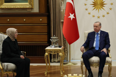 Erdoğan, Sinan Ateş'in eşiyle görüştü