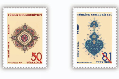 PTT'den 'Tezhip' pulları tedavülde