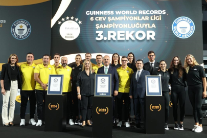 Vakıfbank’ın sultanları Guinness rekorlarını da kırdı