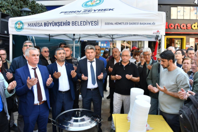 Manisa'da 3 bin kişilik keşkek hayrı