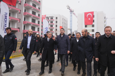 Bakan Kurum'dan afet bölgesine yakın mercek...